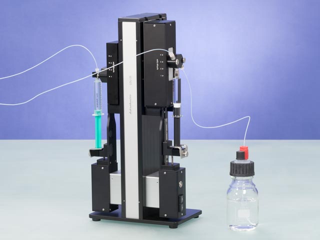 LDU 25 with two ESr-LDU, one syringe holder SH-LDU and one refill and rinse system RRS 25