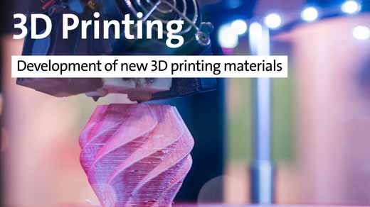3D Printing - Development of new 3D printing materials