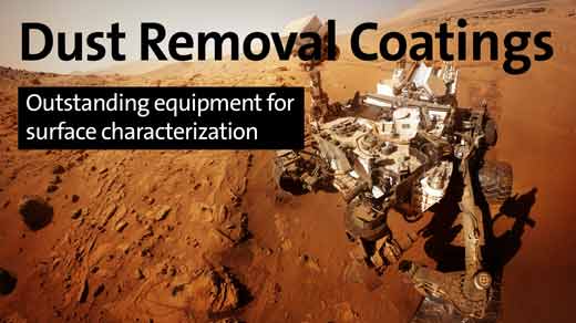 Dust Removal Coatings- Outstanding equipment for surface characterization