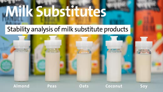 Milk Substitutes - Stability analysis of milk substitute products