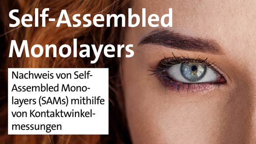 Self-Assembled Monolayers - Nachweis von Self-Assembled Monolayers (SAMs) mithilfe von Kontaktwinkelmessungen