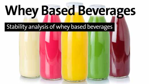 Whey Based Beverages - Stability analysis of whey based beverages