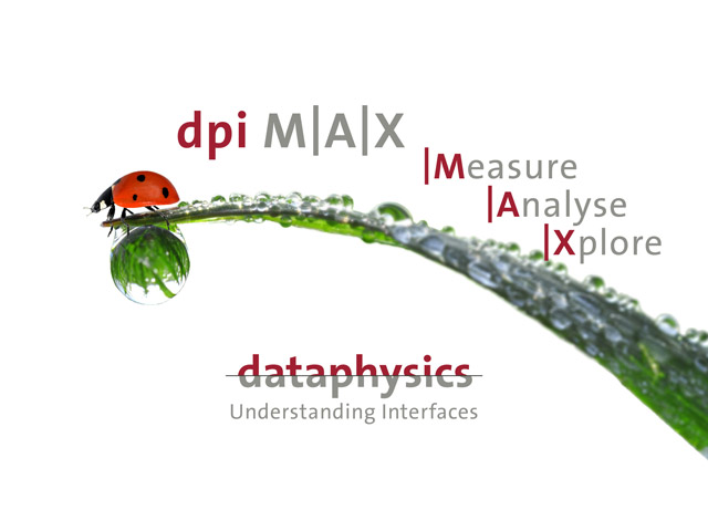 dpiMAX wurde vom Softwareteam des Geräteherstellers DataPhysics Instruments in agiler Arbeitsweise nutzerorentiert entwickelt.