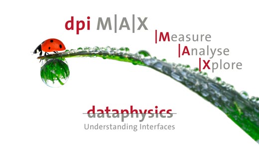 The software dpiMAX was developed at DataPhysics Instruments by its proficient and highly experienced software team.